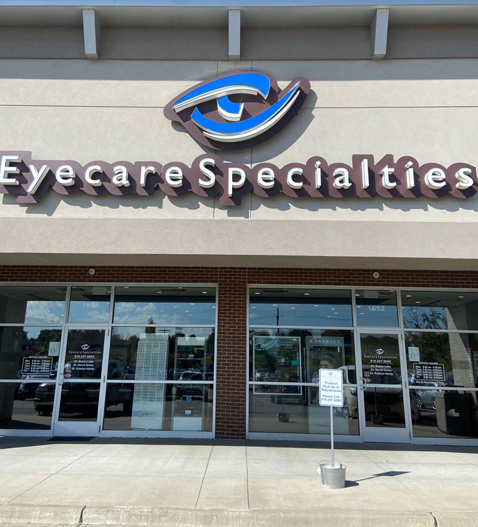 Inside Eyecare Specialties Lees Summit