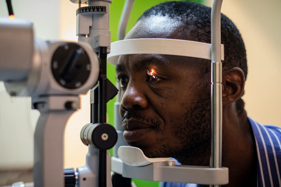 Diabetic retinopathy eye exam